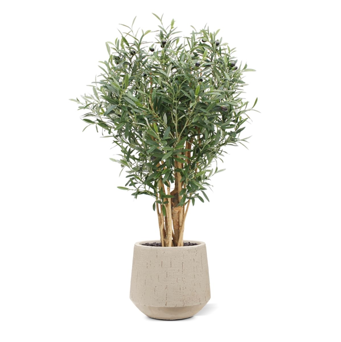 Olijf kunstboom deluxe 100cm