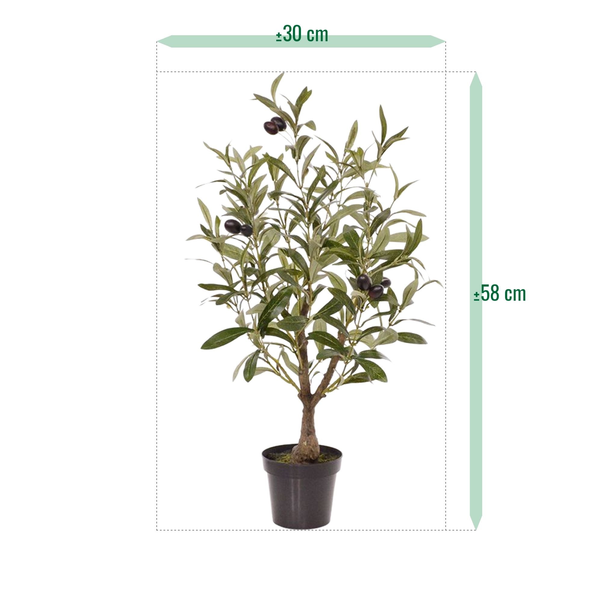 Olijf kunstboom 60cm