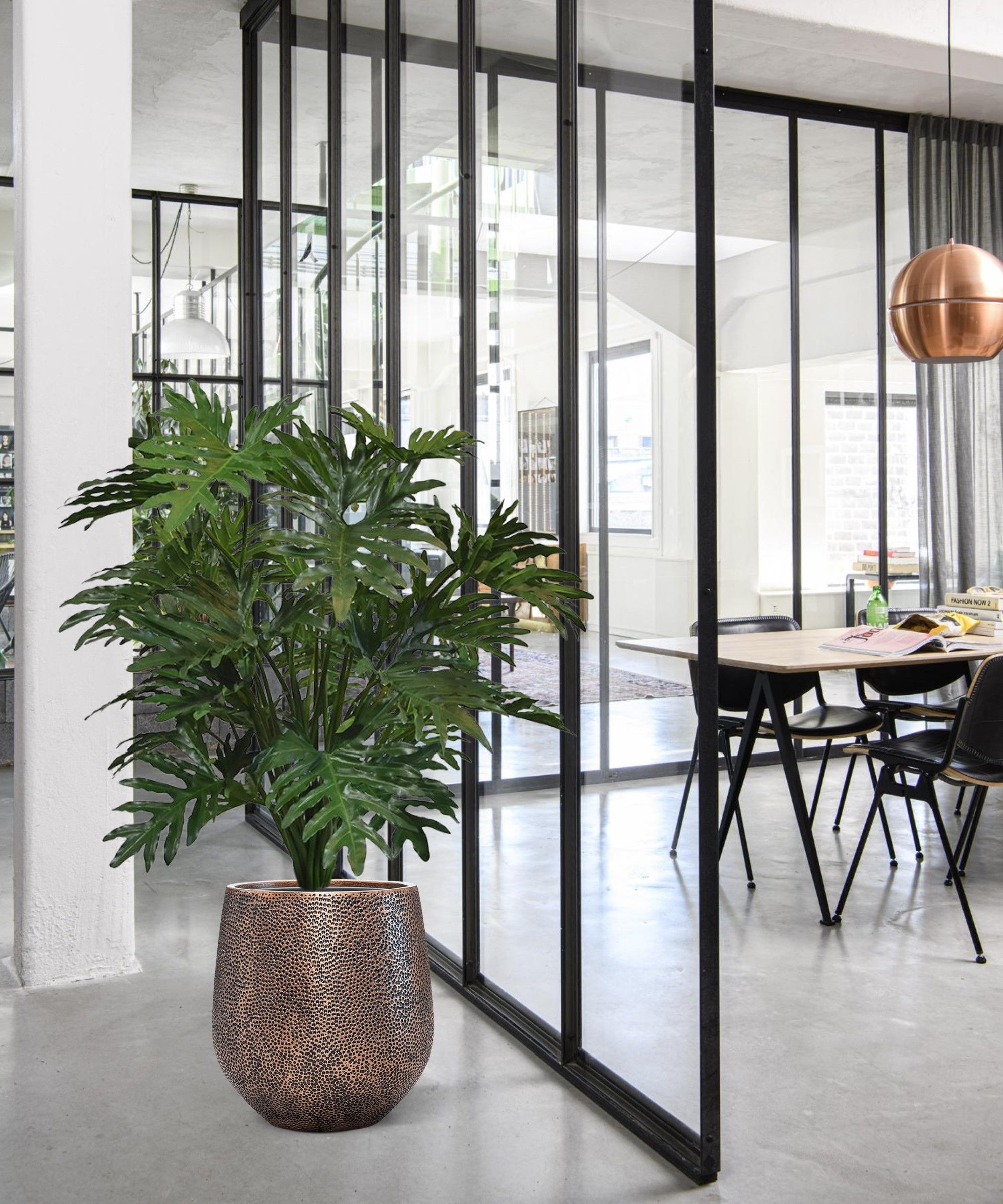 Philo Selloum XL kunstplant 125cm