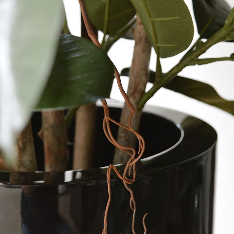Elastica Robusta kunstplant 90cm - groen
