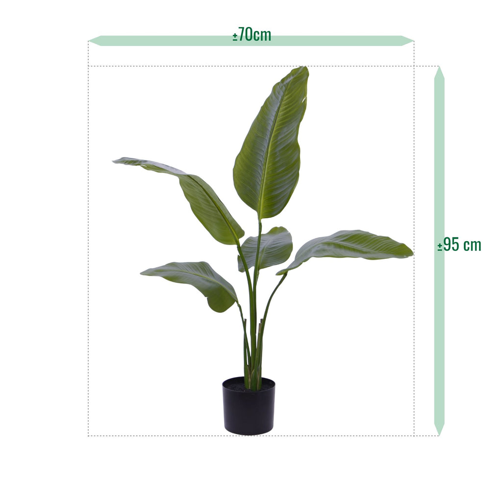 Strelitzia Nicolai kunstplant 90cm