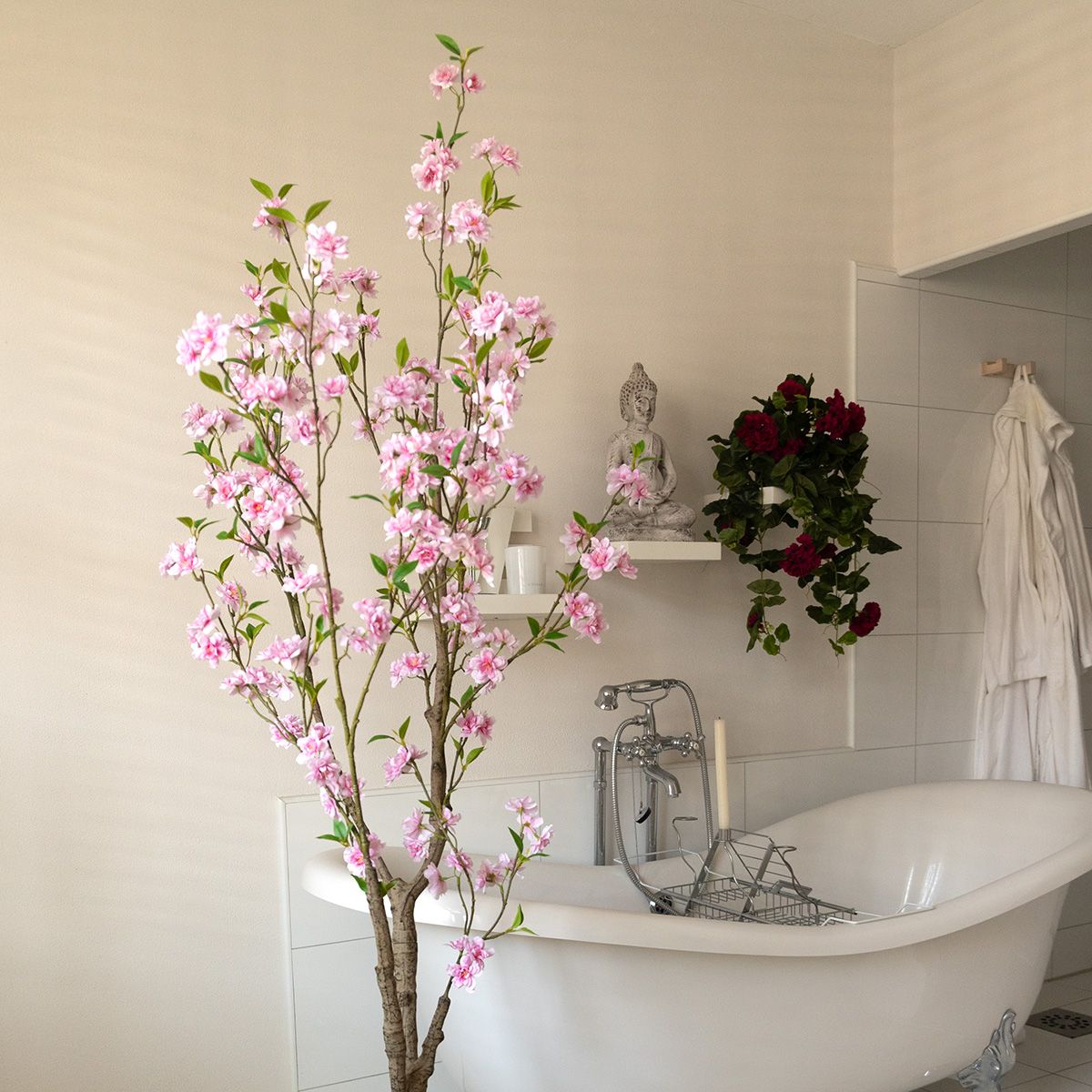Bloesem Kunstboom 180cm roze