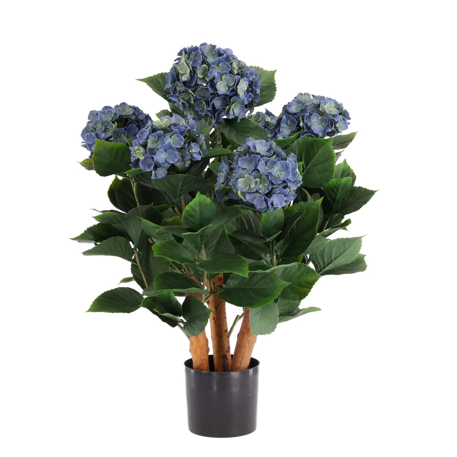Buiten kunsthortensia blauw 65cm UV bestendig