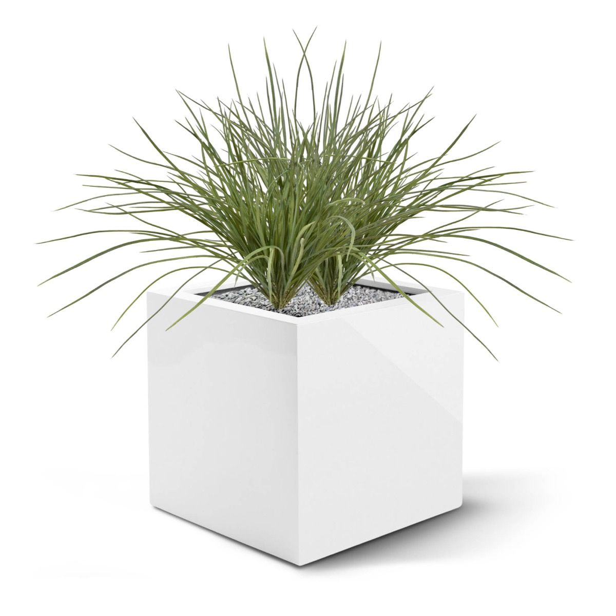 Kunst Grasplant Wide 40cm - groen (zonder kweekpotje)