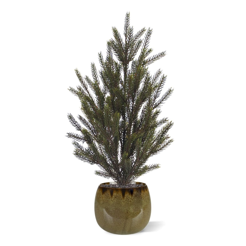 Picea Kunst Kerstboompje 50 cm in 12cm kweekpot