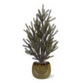 Picea Kunst Kerstboompje 50 cm in 12cm kweekpot