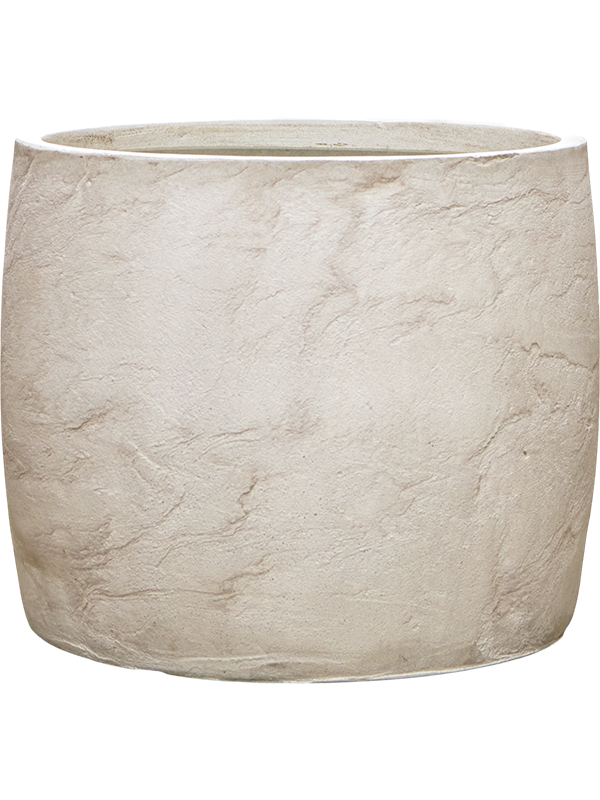 Baq Algar Barrel White / Grey 50x40cm