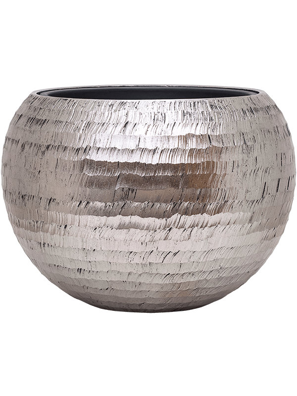 Baq Opus Hammered Globe Silver / Gold (met inzetbak) 60x43cm