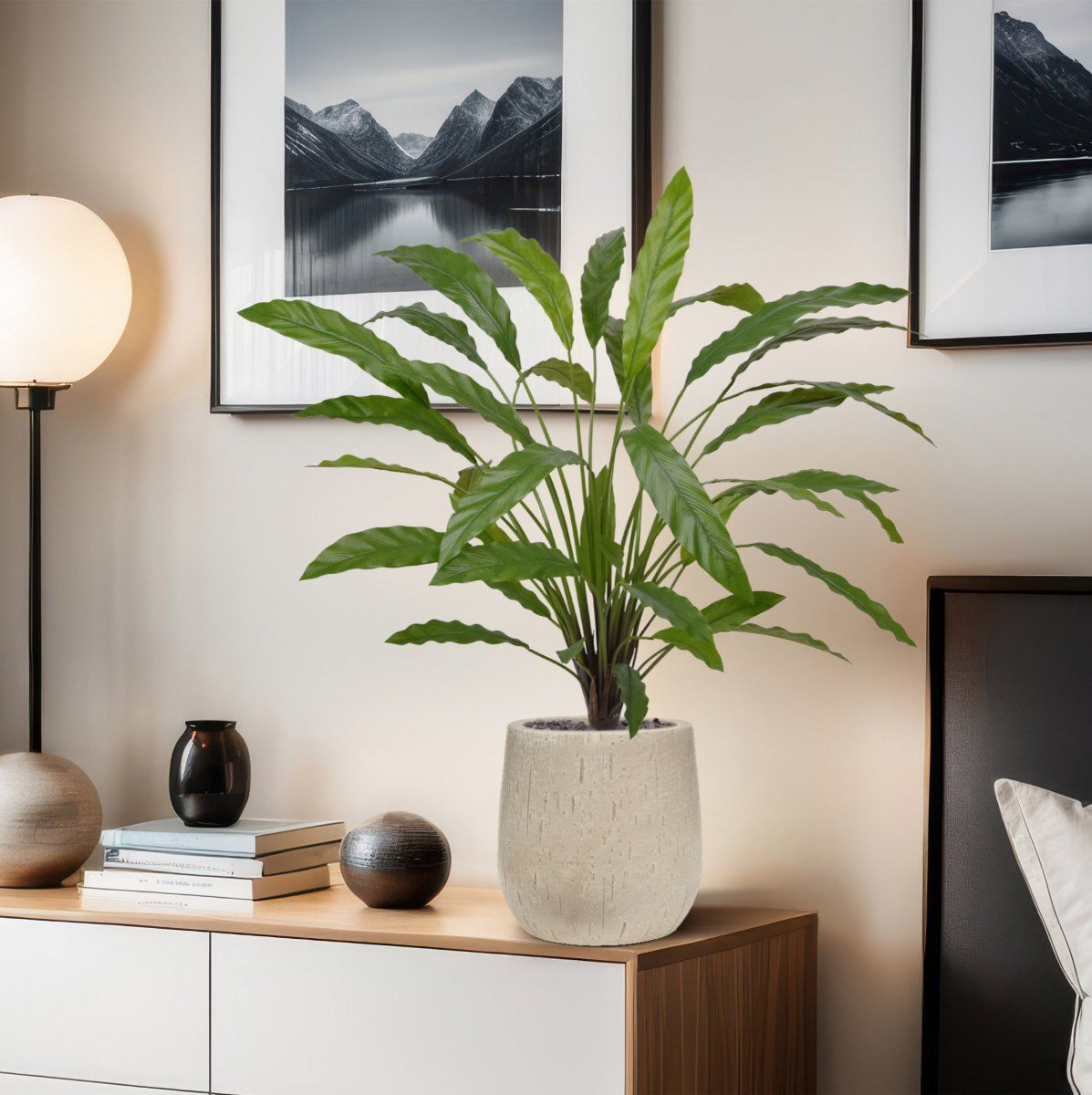 Calathea 75cm Kunstplant groen