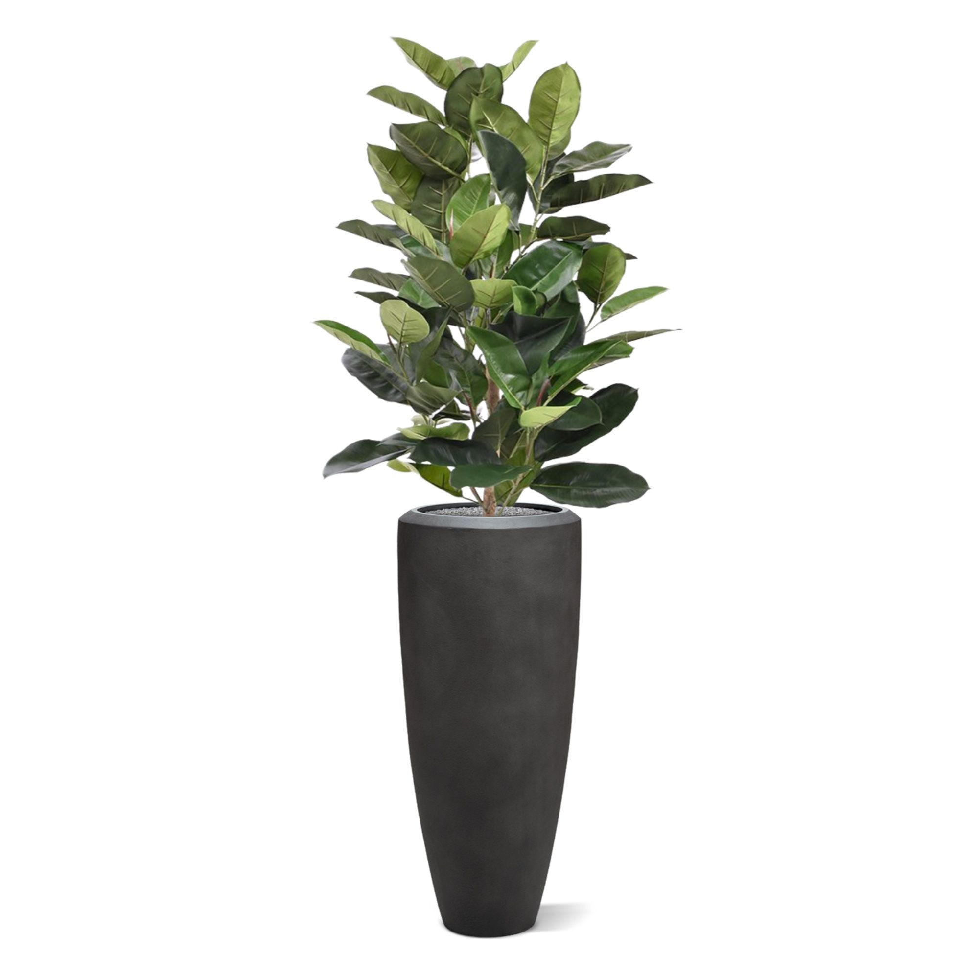 Elastica Robusta kunstplant 120cm - groen