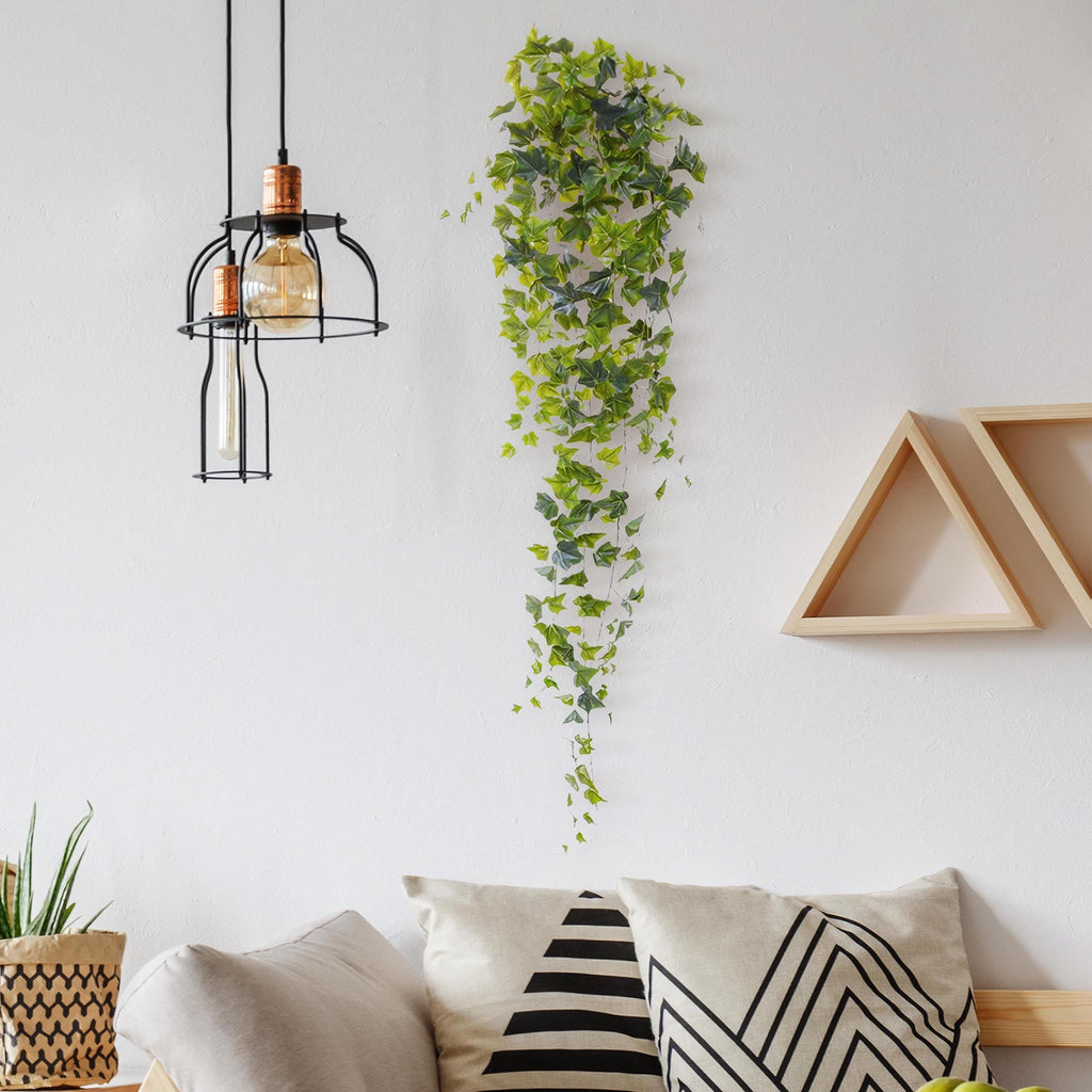 Hedera kunst hangplant 190cm - groen