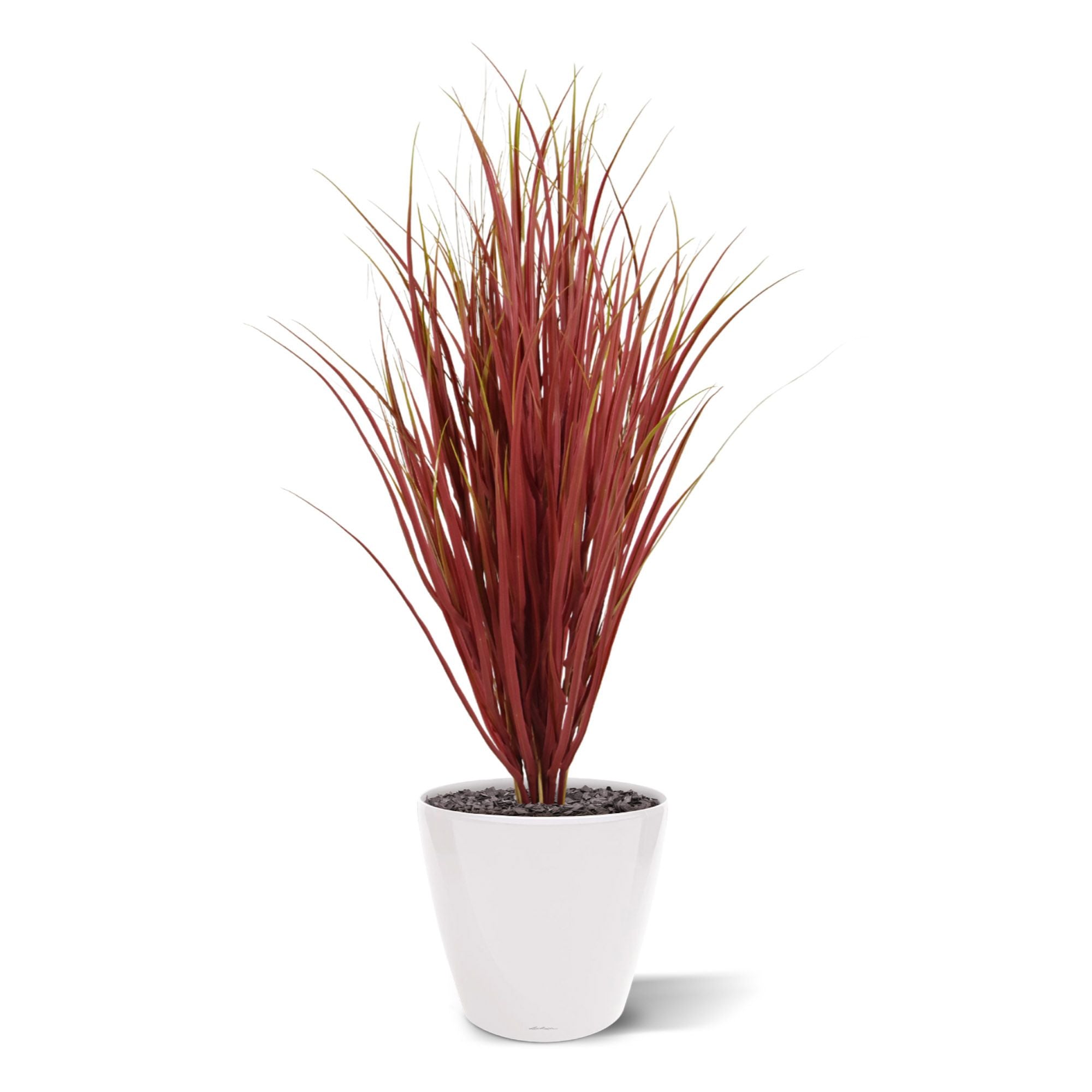 Kunst Rietgras Deluxe UV 95cm Burgundy
