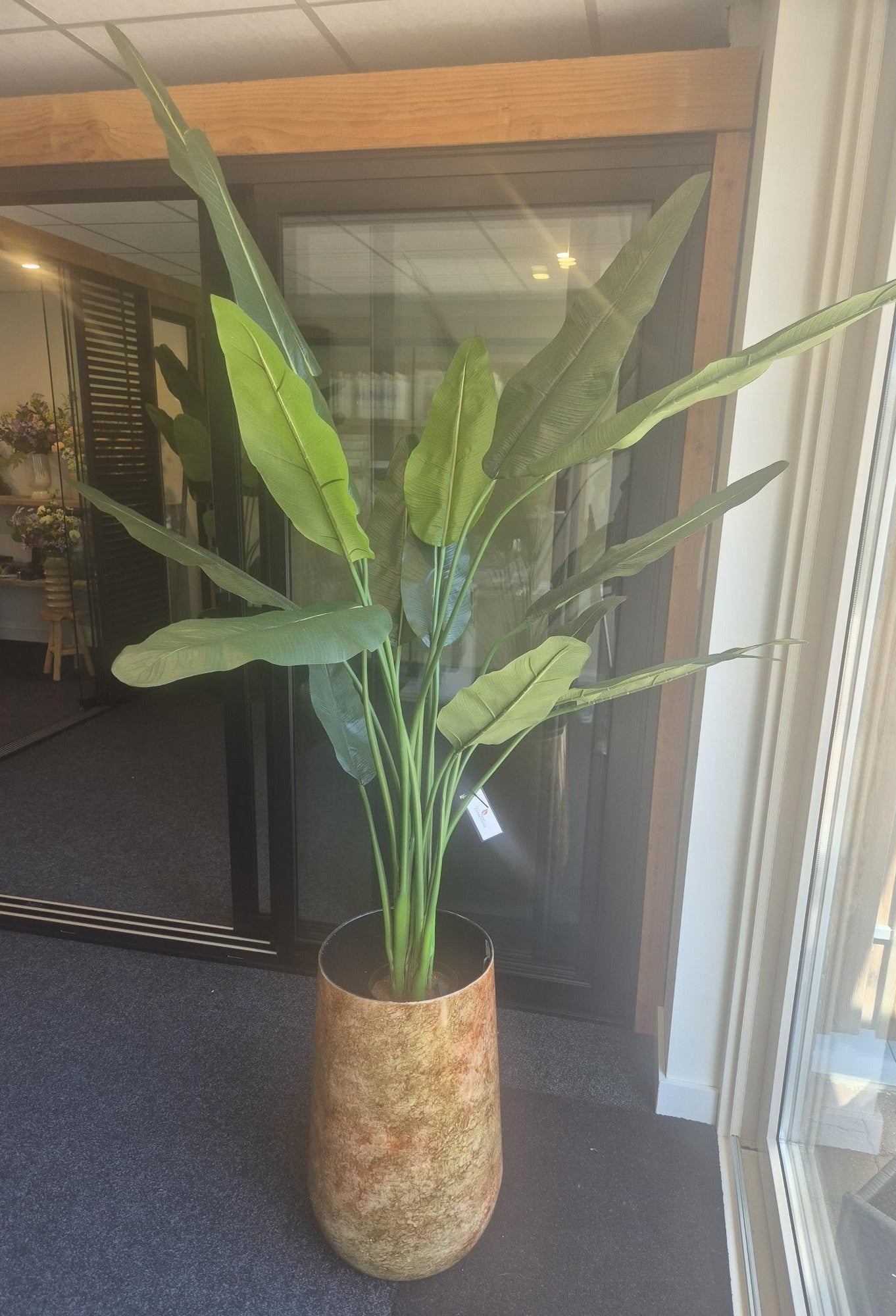 Traveller Kunstpalm Deluxe 165 cm – Showroom Editie (incl. styling)