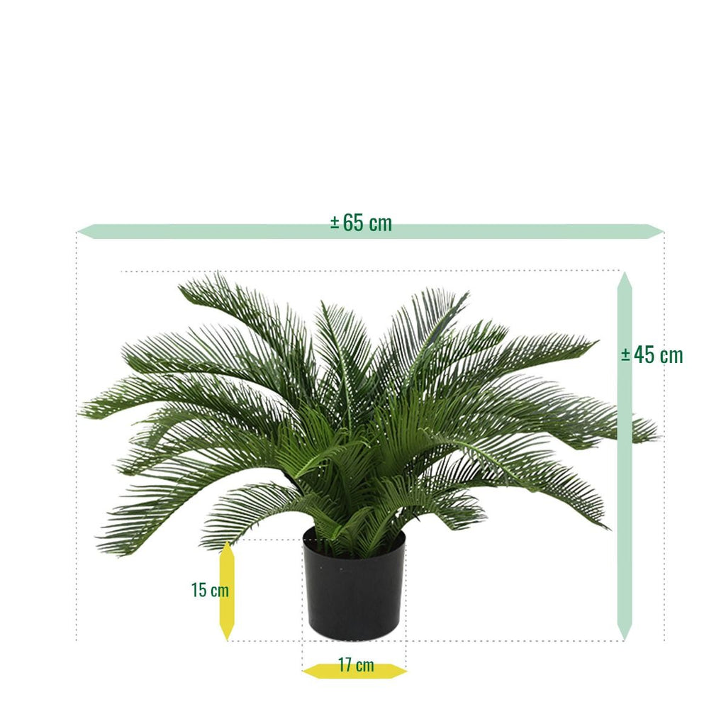 Cycas deluxe kunstpalm 60cm
