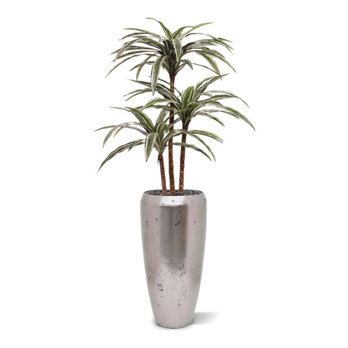 Draceana Deluxe kunstplant groen-bont 95cm