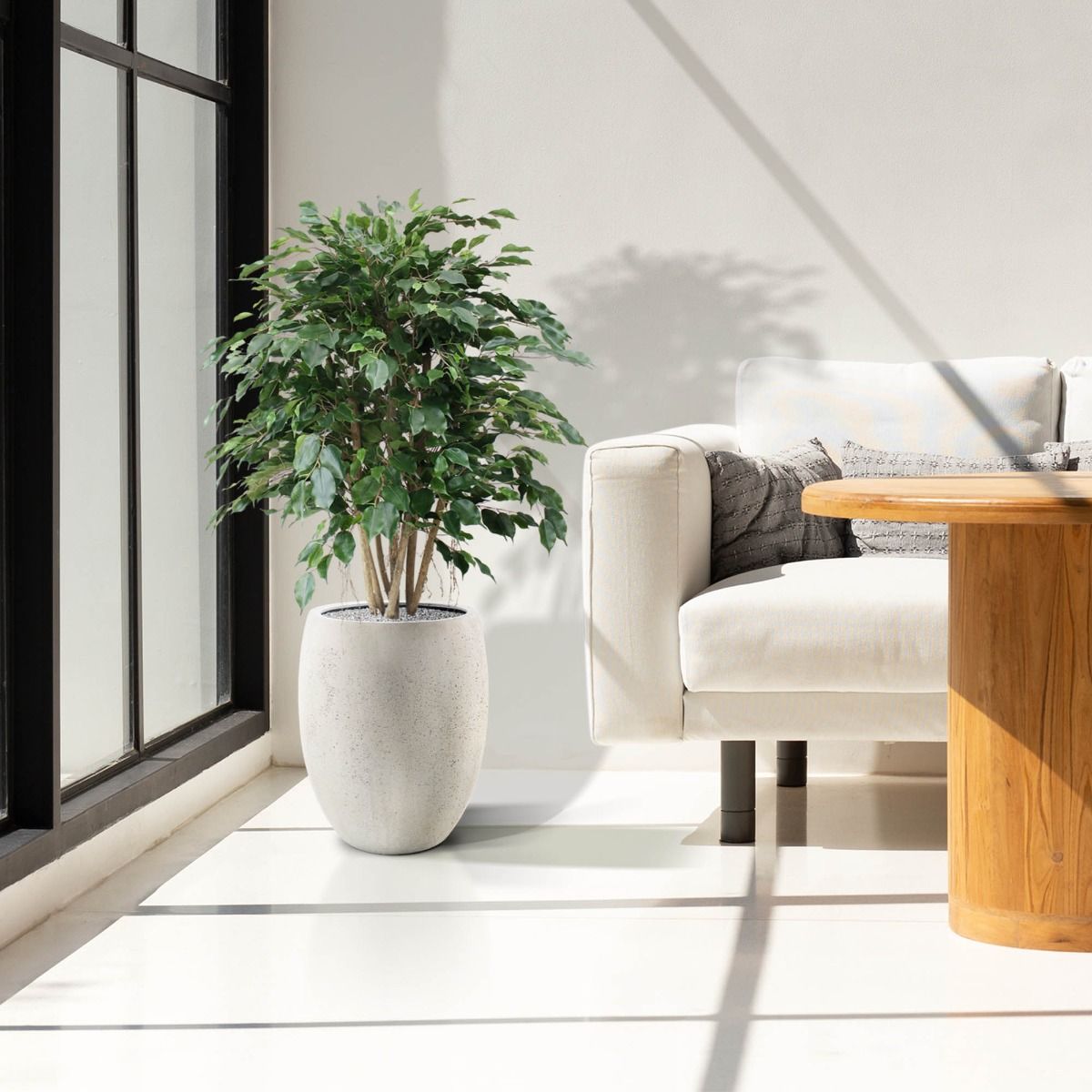 Ficus Exotica XL kunstplant 110cm