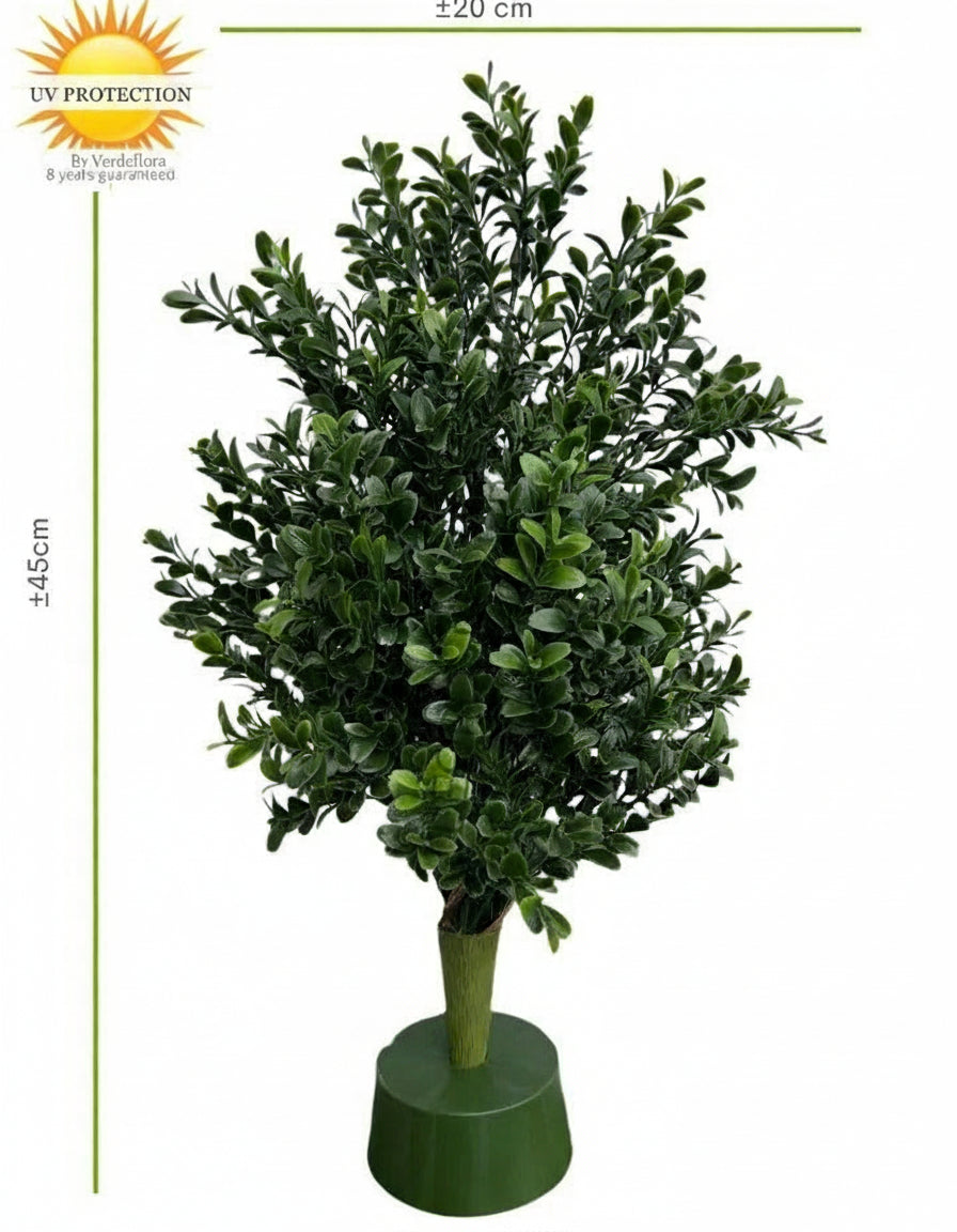 Kunstplant buxus 45 cm UV-bestendig