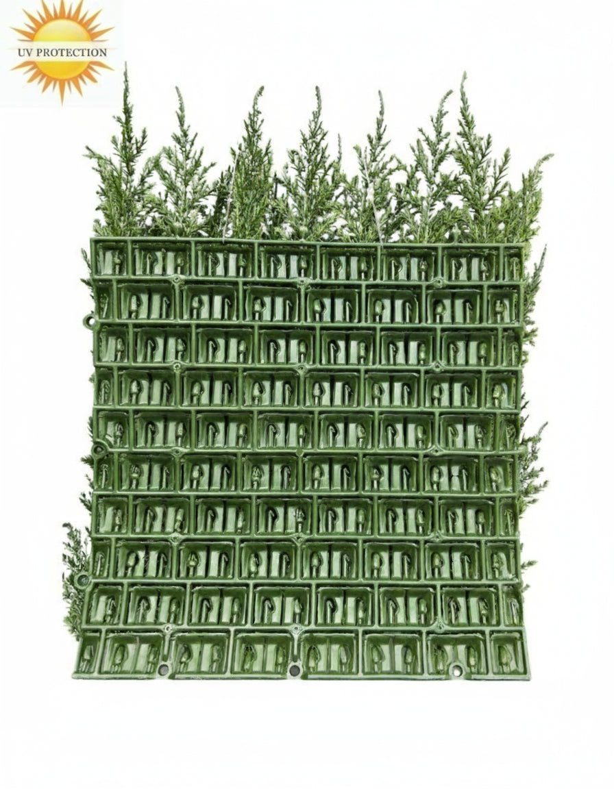 Luxe buitenkunst Coniferenmat x77 tips voor wandbekleding UV-beschermd