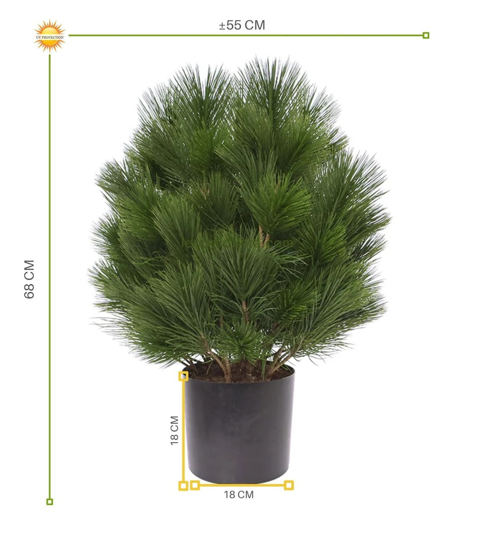 Kunststruik Pinus den 60 cm UV
