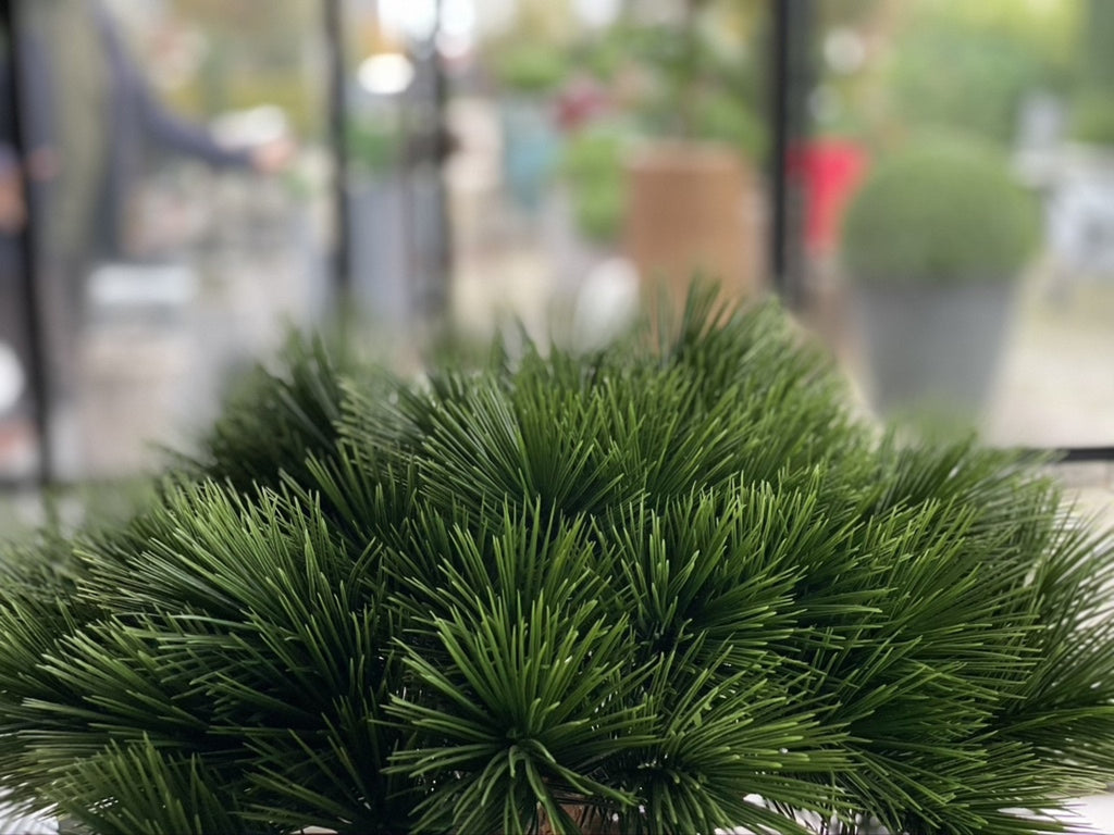 Kleine kunstmatige Pinus Bonsai boom 55 cm UV-bestendig voor buiten