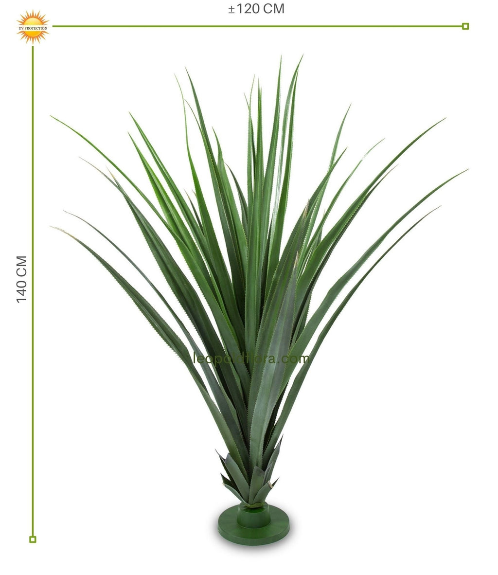 Kunstmatige schroefpalmplant voor buiten, 140 cm, UV-beschermd.