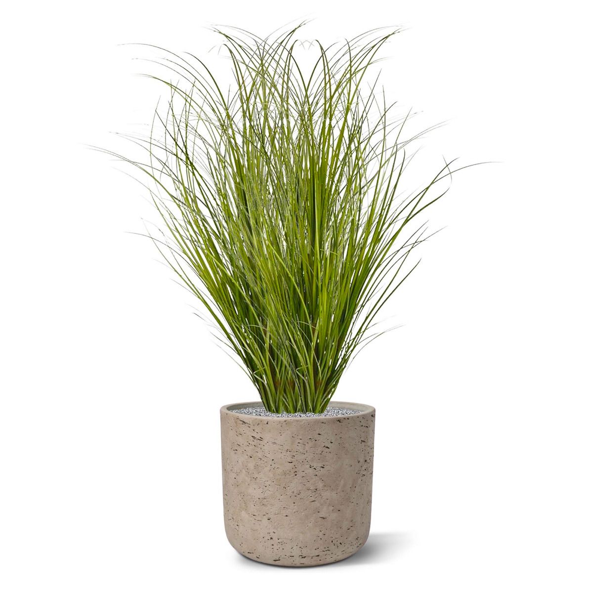 Kunst Grasplant Wide 60cm - groen (met kweekpotje)