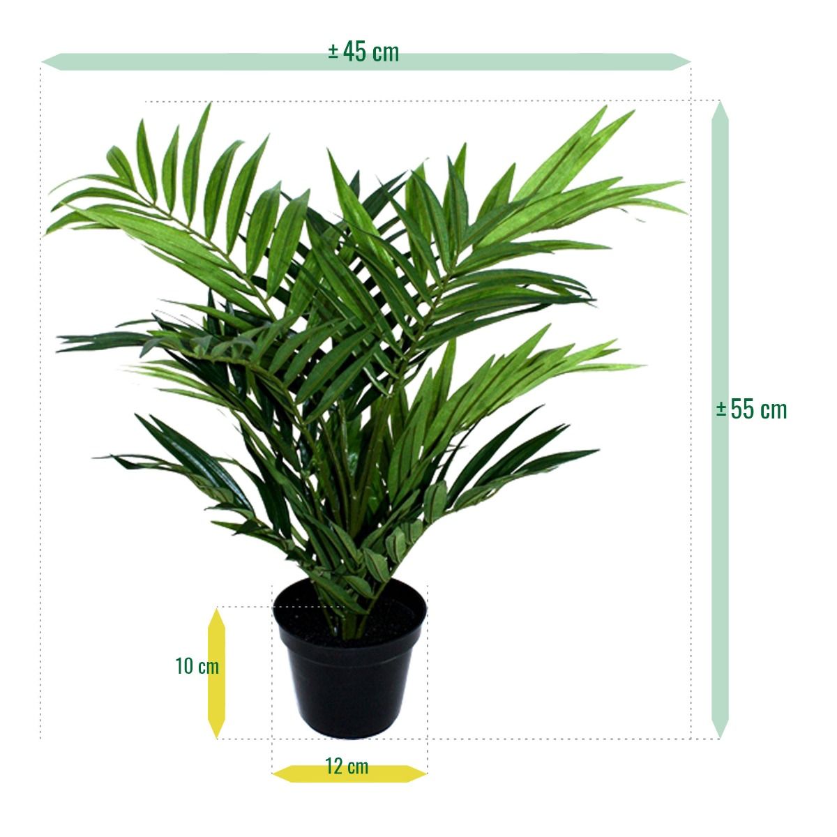 Parlour kunstpalm 50cm in 12cm potje