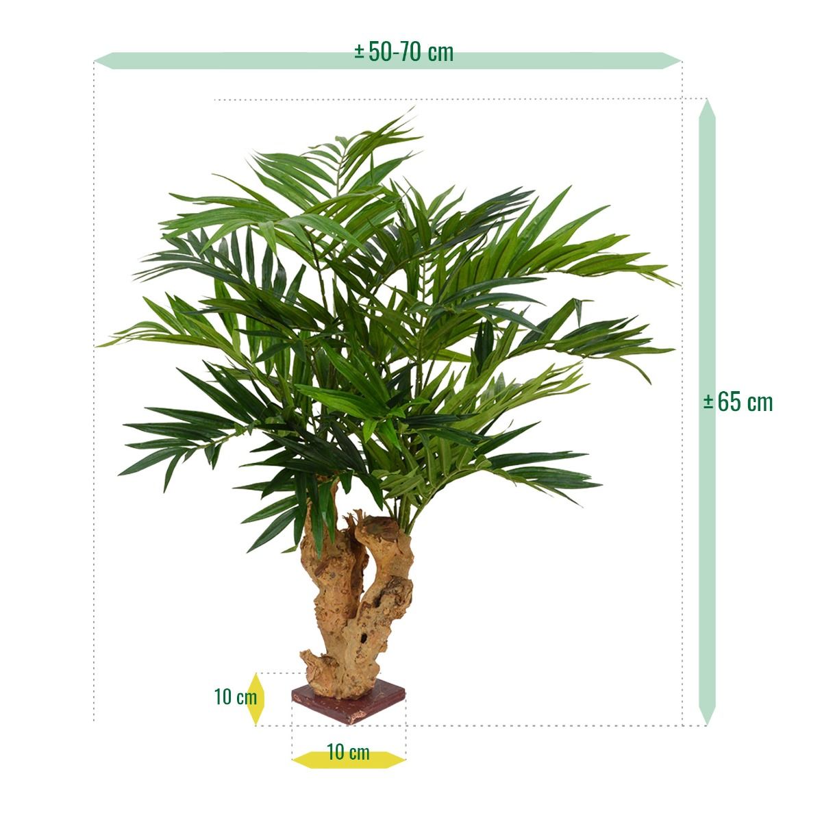 Parlour kunstpalm op voet 65cm