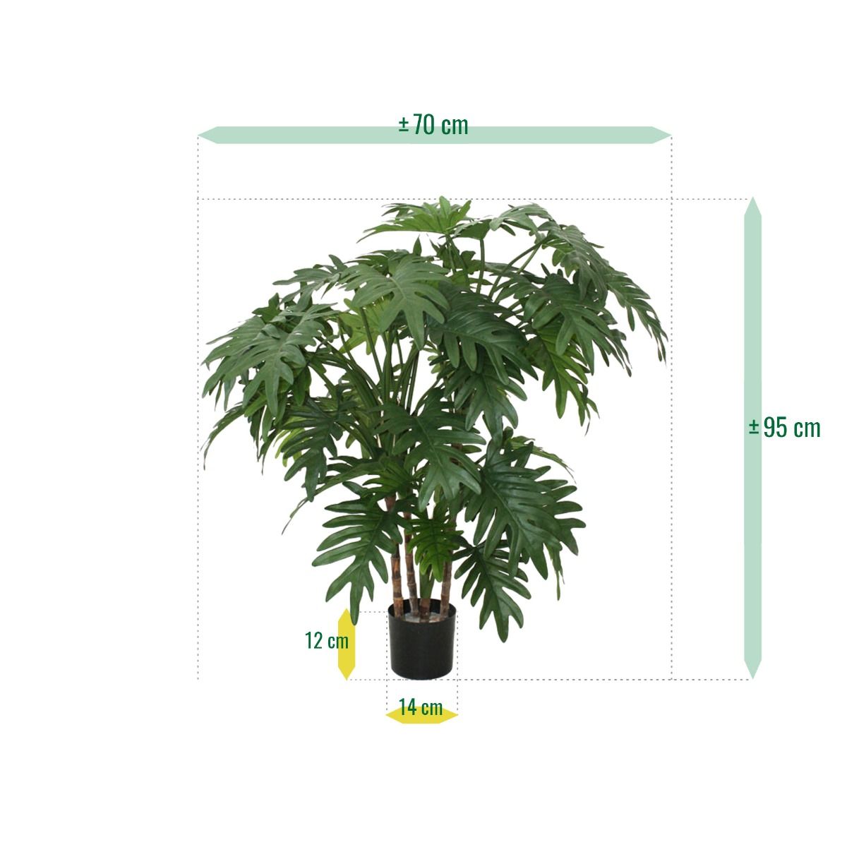 Philo Xanadu kunstplant 95cm