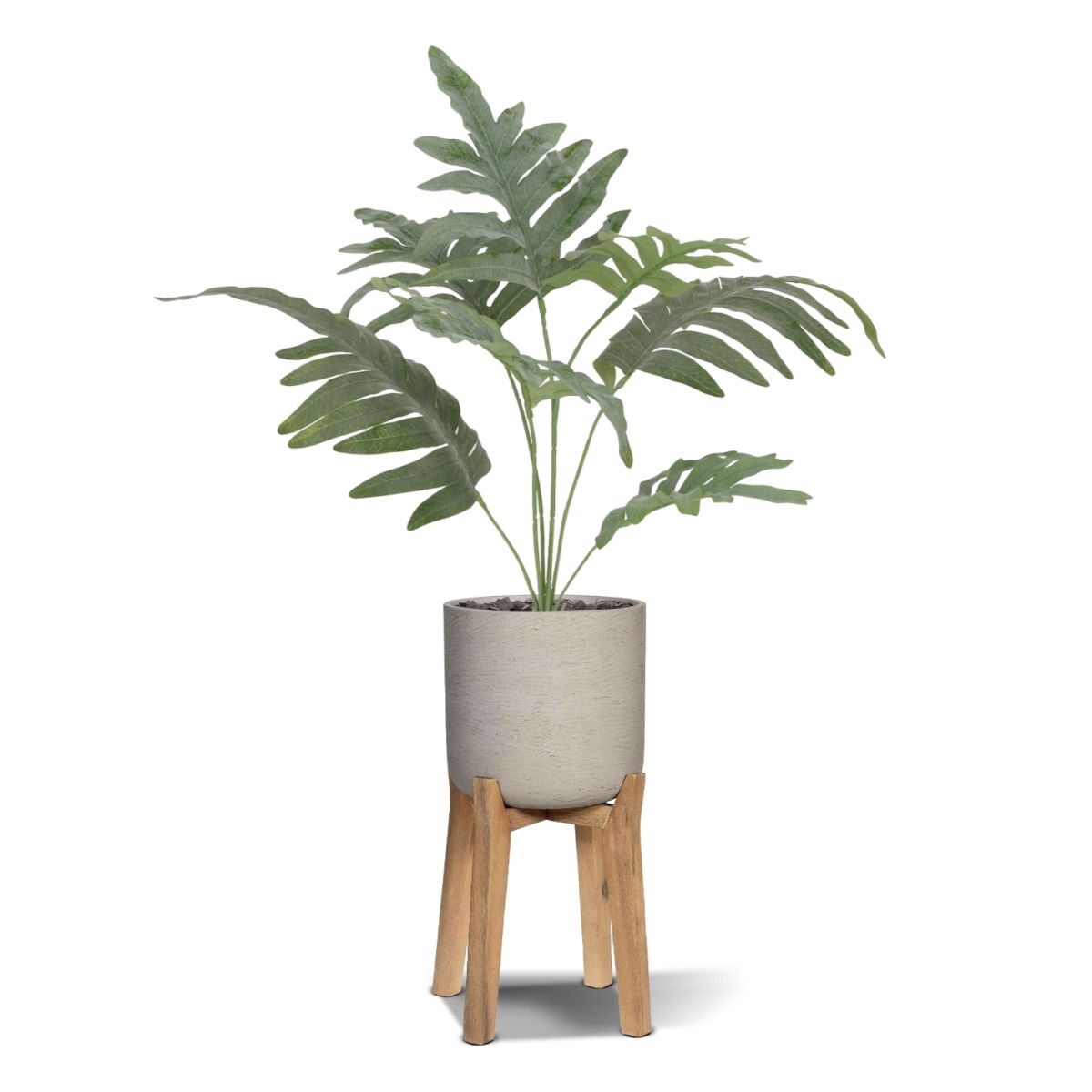 Phlebodium Blauwvaren Kunstplant 60cm