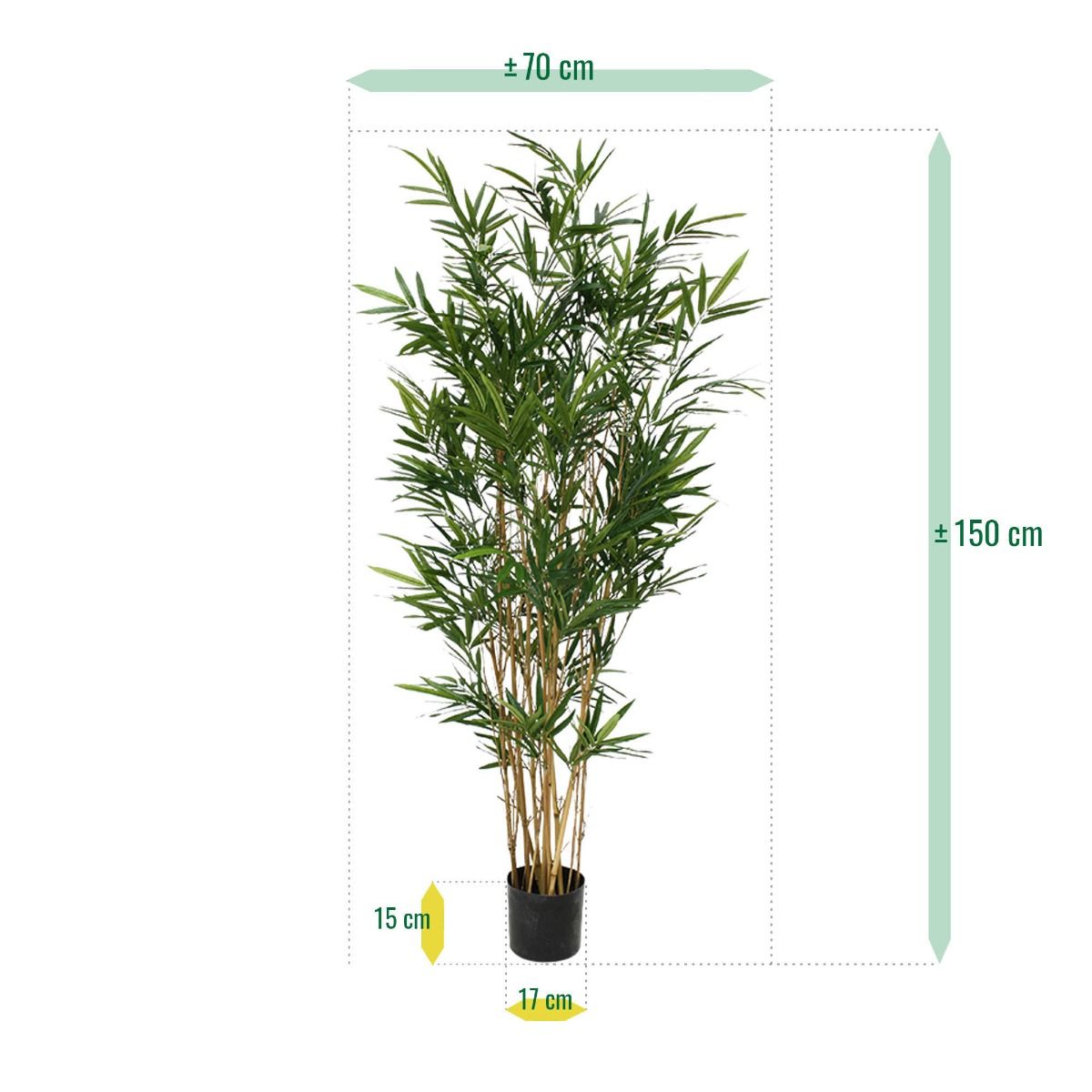 Royal Bamboe kunstboom 165cm - groen