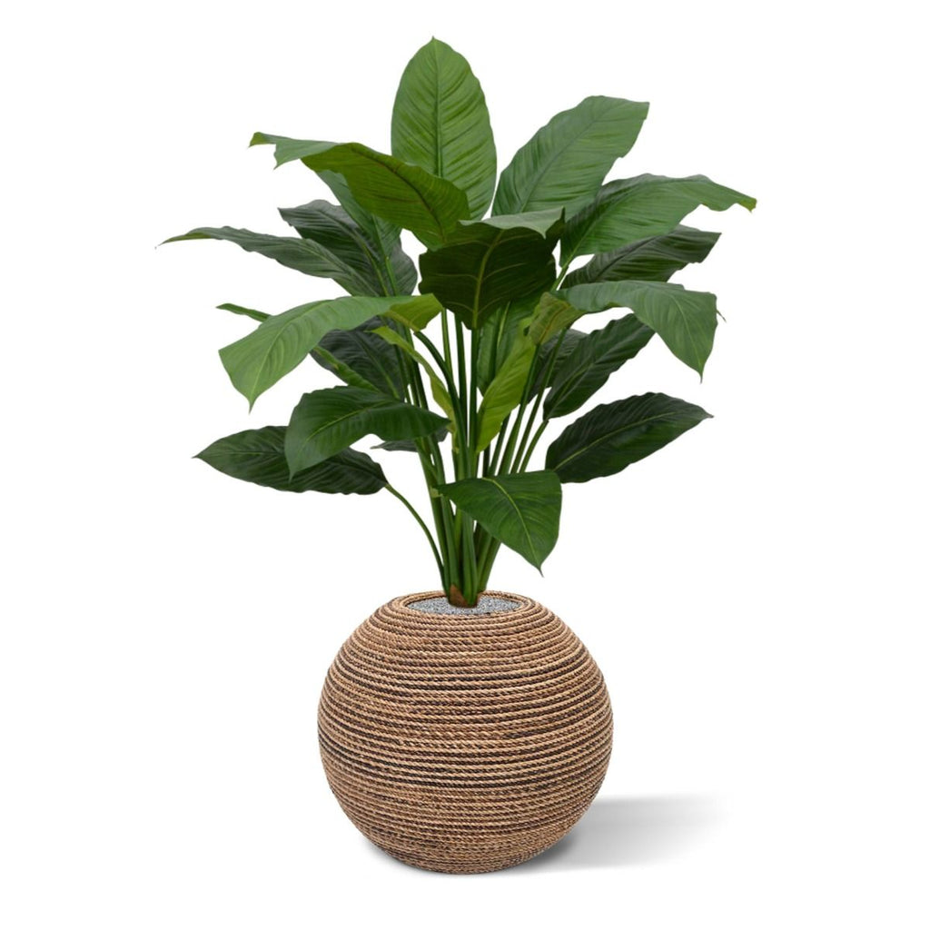 Spathiphyllum King kunstplant 100cm - groen