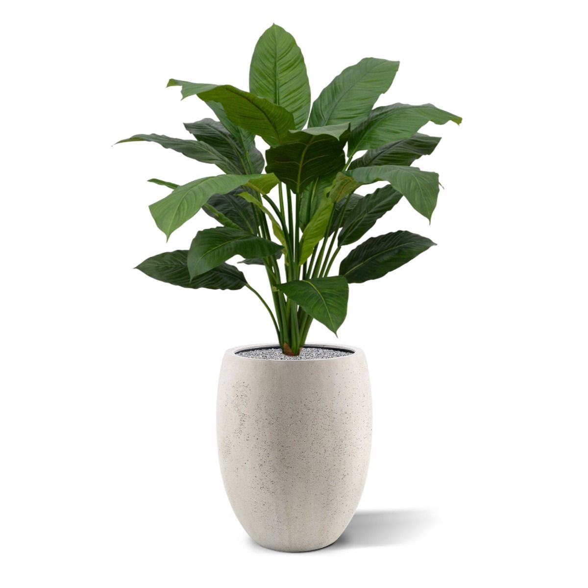 Spathiphyllum King kunstplant 100cm - groen