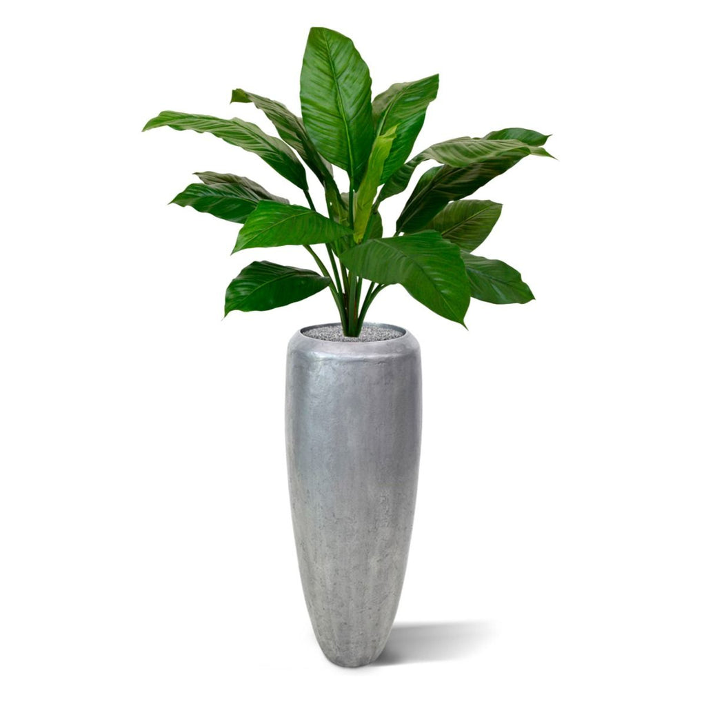 Spathiphyllum King kunstplant 80cm - groen