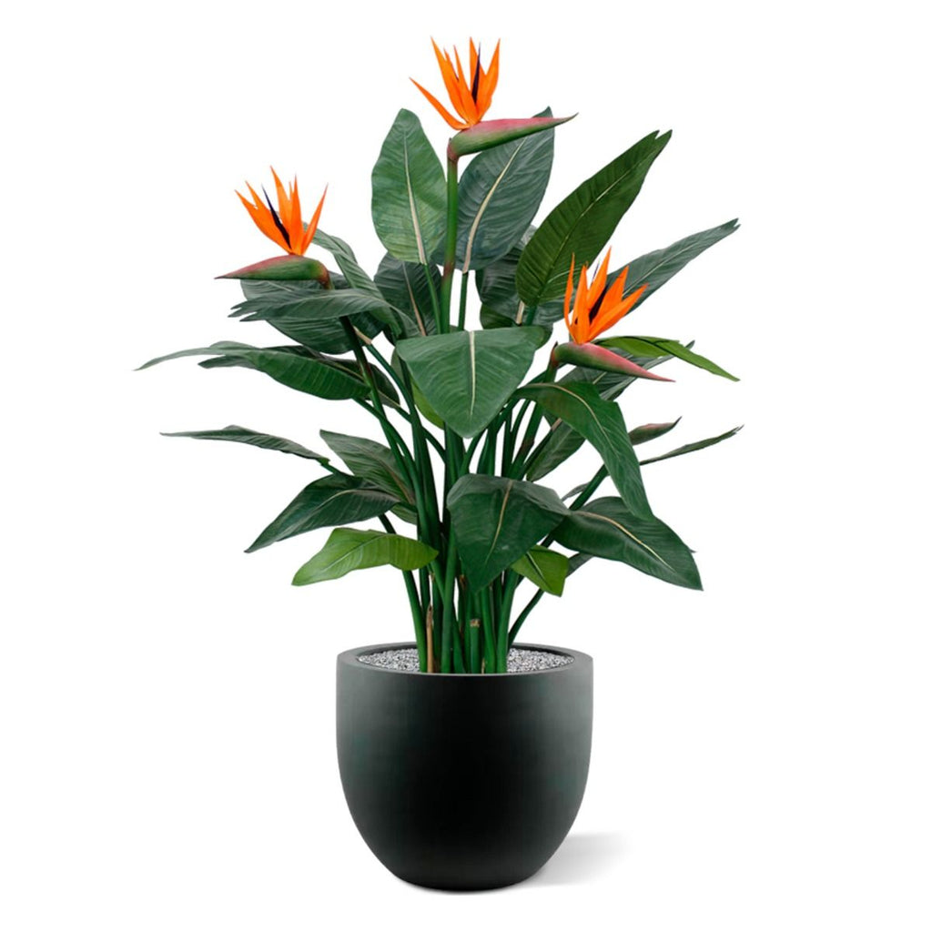 Strelitzia kunstplant deluxe 115cm